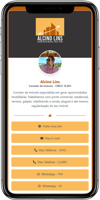 ZipCard - Alcino Lins Corretor de Imóveis